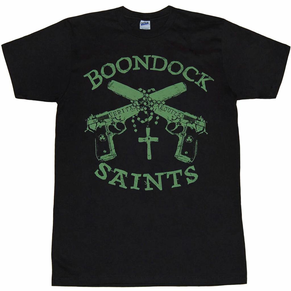 Boondock Saints Guns and Rosary T-Shirt