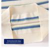 Boys' Striped Lapel Sweater for Spring & Autumn