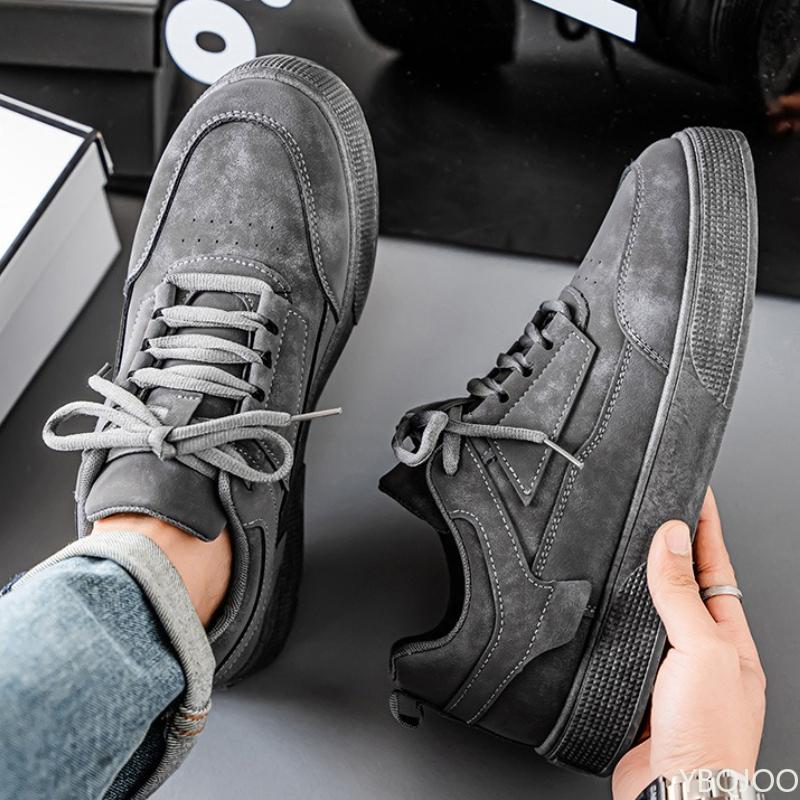 Spring Summer Simple Comfortable Men's Shoes New Breathable Trendy Versatile Men's Casual Sports Board Shoes