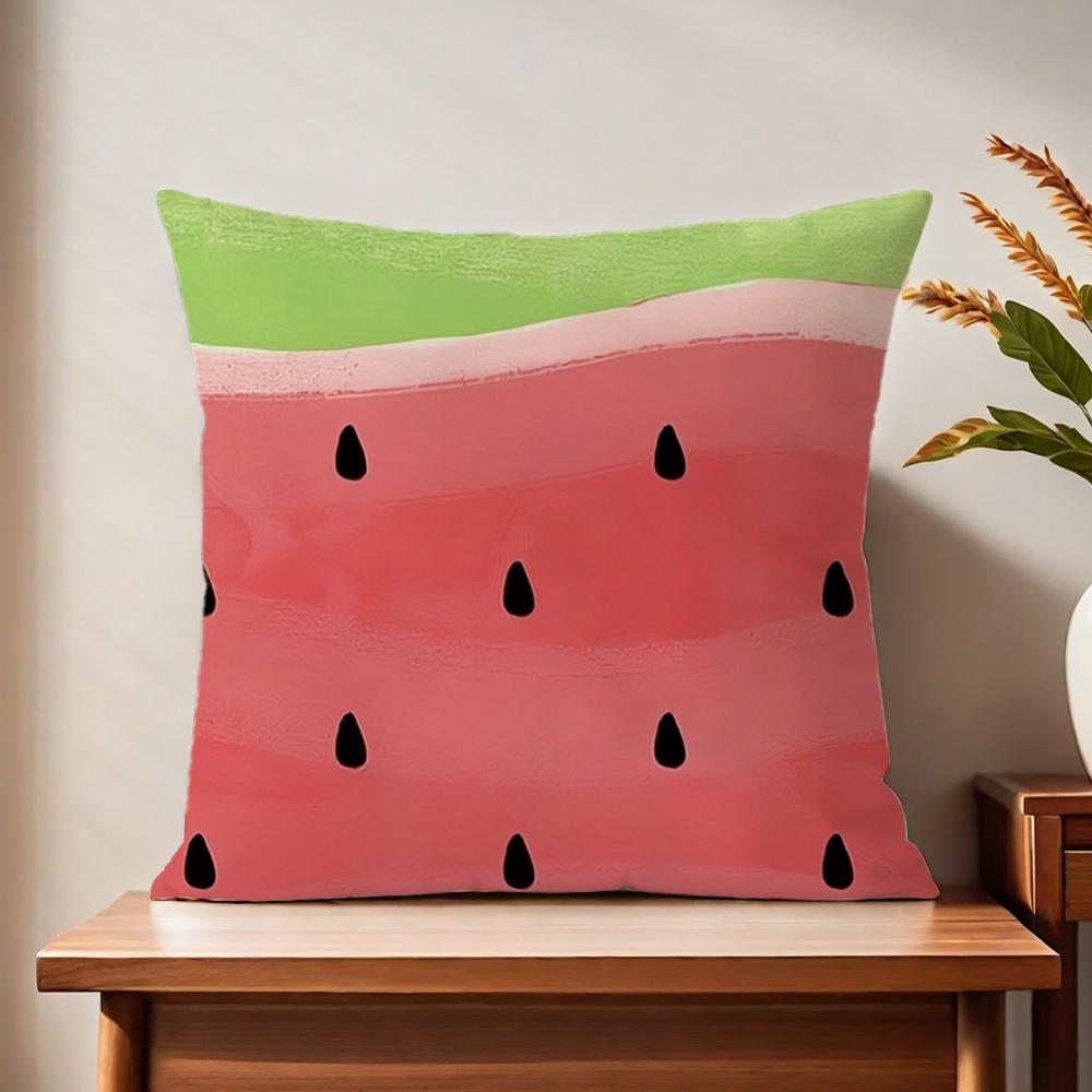 Summer Watermelon Cushion Cover For Pillow Printing Sofa Decoration Home Car Room Coffee Shop Office Nordic Simplicity