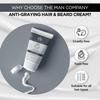 The Man Company Anti-Graying Hair & Beard Cream for Men, Delays Grays, Nourishes, Styles, Boosts Confidence, Toxin-Free, All Hair Types, 75Gm