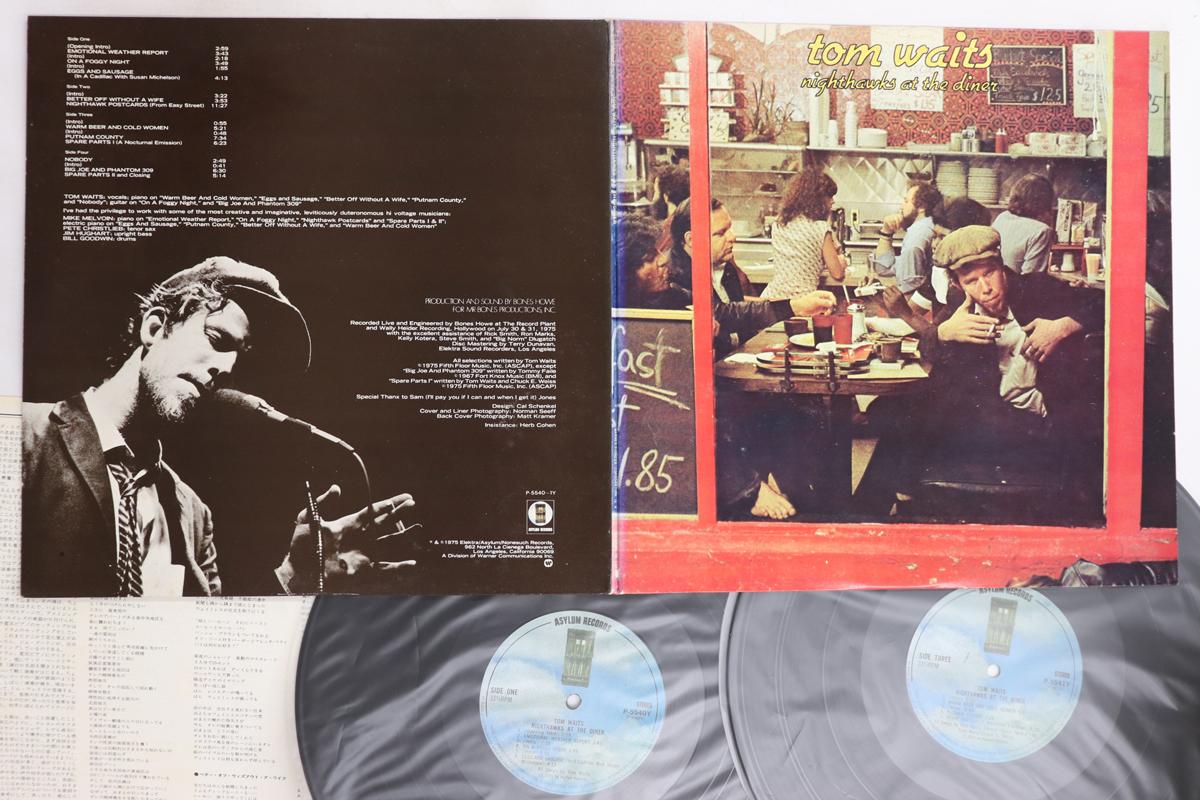

LP Record TOM WAITS - Nighthawks At The Diner P55401Y ASYLUM 1975 Japan Rock Used