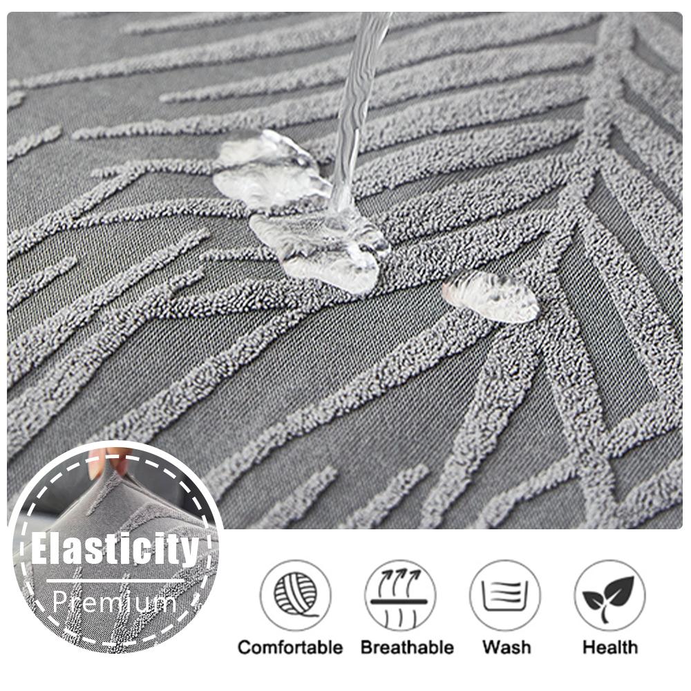 Waterproof Sofa Cover Elastic Jacquard Sofa Seat Cushion Cover Anti-dust Removable Sofa Cushion Protector Couch Slipcovers