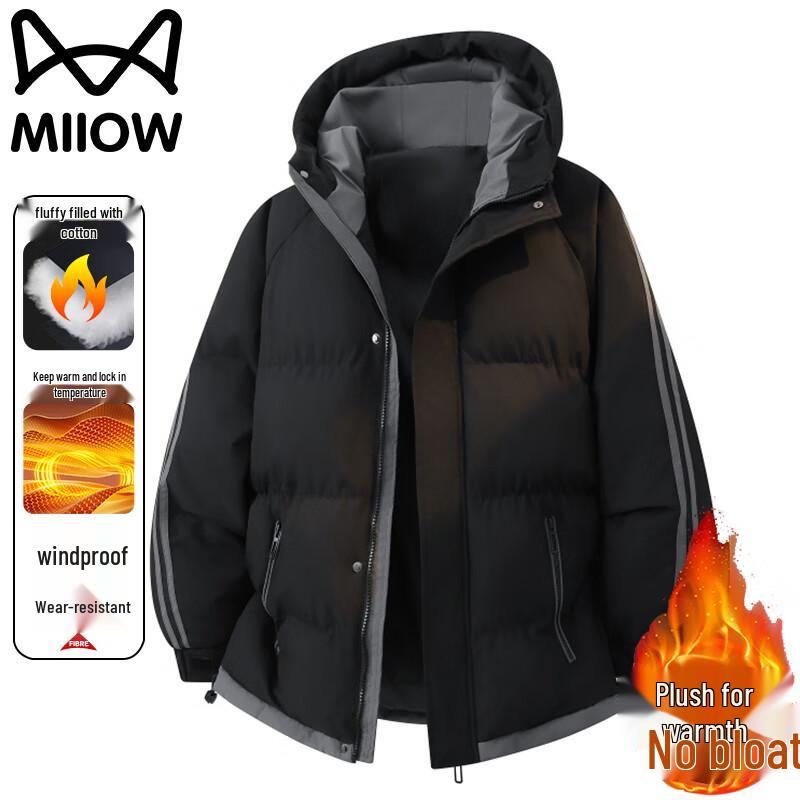 

Mao Ren Men s Hooded Padded Jacket 2XL