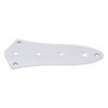 Jazz Bass Control Plate 4 Hole Blank Steel Metal Replacement for Electric Guitar