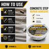 Concrete Crack Filler Repair Adhesive High Strength Strong Bonding Waterproof Cement Floor Driveway Walkway Step Patch Sealant