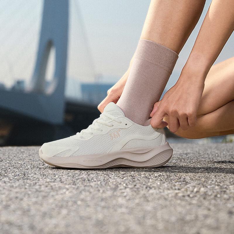 361° Women's Breathable Thick-Soled Casual Running Shoes