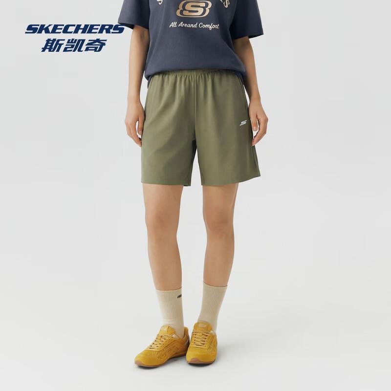 Skechers Women s Casual Woven Shorts M