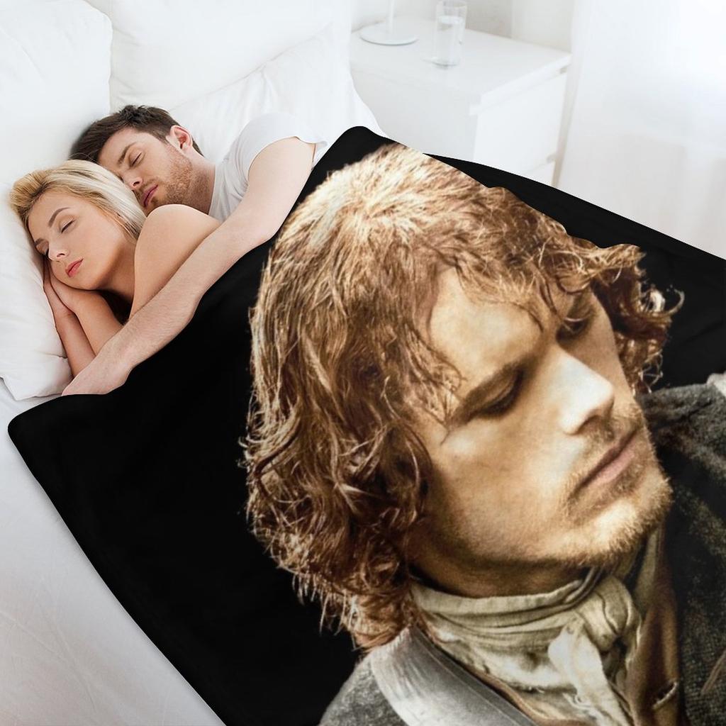 Jamie Fraser Throw Blanket Loose For Sofa Thin For Decorative Sofa Custom Blankets