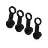 Tbest 4x Black Rubber Brake Bleeder Nipple   Dust Cover 8mm Motorcycle