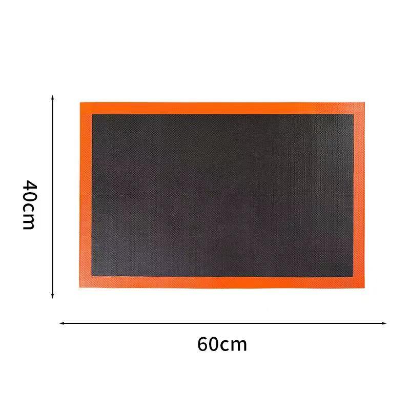 

Перфорированный силиконовый коврик из стекловолокна для выпечки: Дышащий сетчатый коврик для духовки для слоеных печений и выпечки на противне.