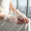 Short Length Decorative False Cuff Tulle Women Cuff Extension  Take Picture Background