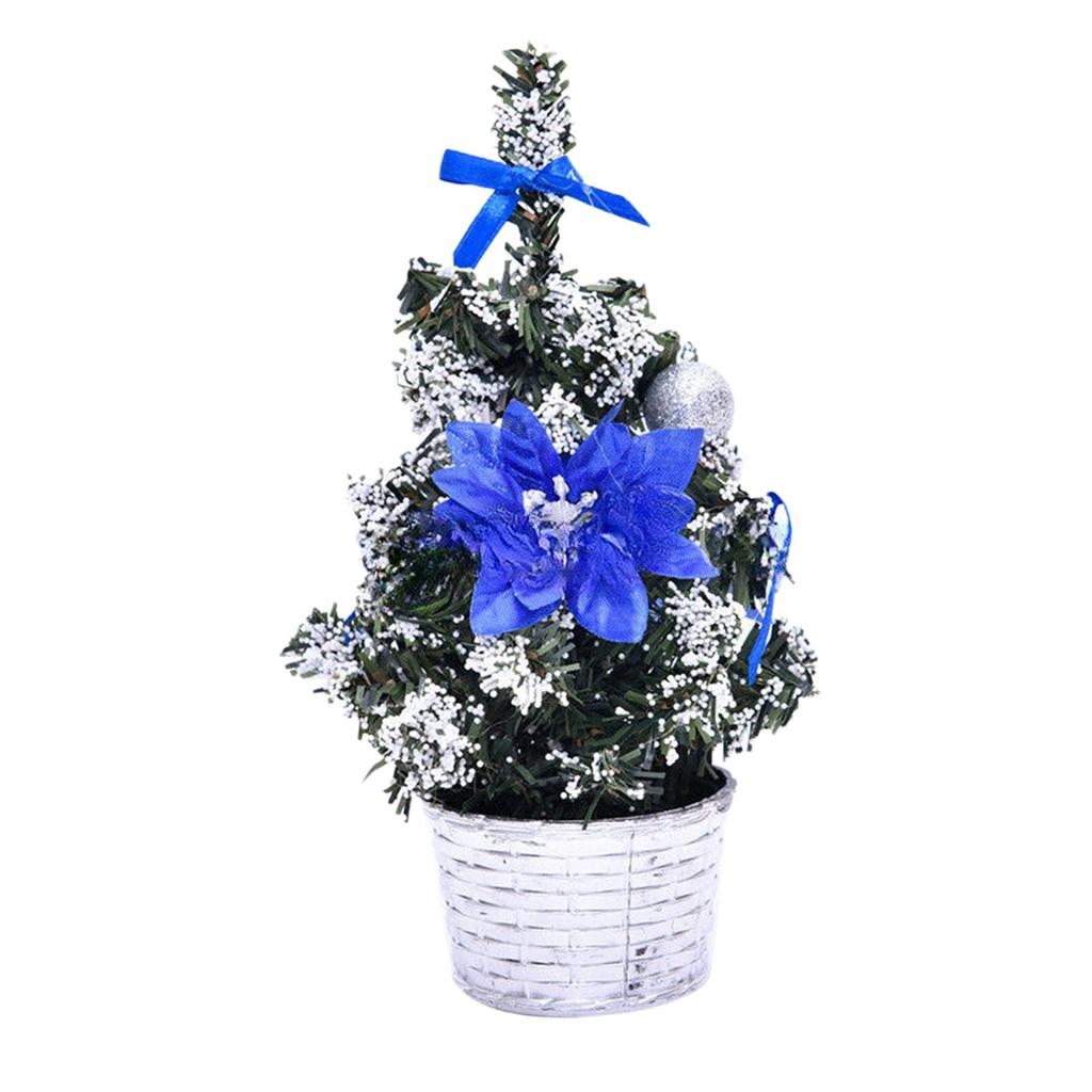 Small Christmas Tree 20cm DIY Collectible Xmas Gift Artificial Green Tree for