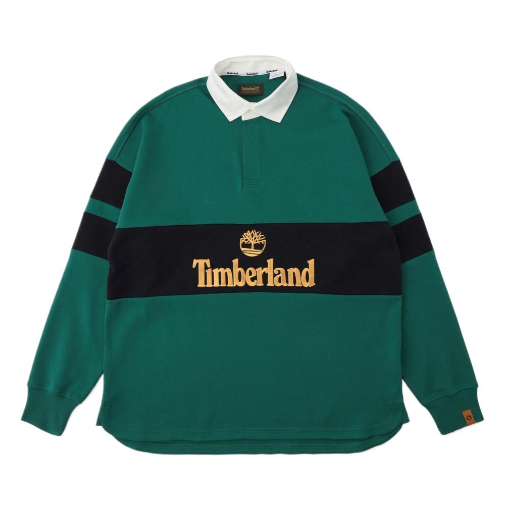Timberland Tokyo Design Series Пуловер с воротником Длинный рукав Поло Унисекс Топы TB0A5UTF3421 S black