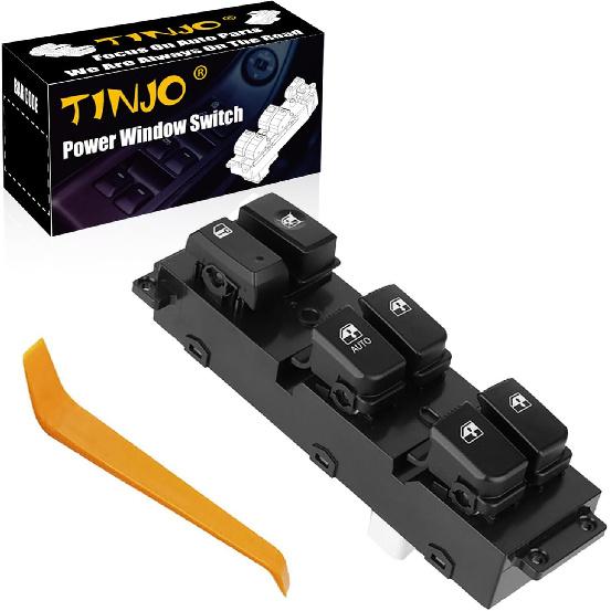 93570-2B000S4 Front Left Power Auto Window Switch Driver Compatible with 2007-2011 Hyundai Santa Fe CM Replace OE 93570-2B830 Driver Side Electric 93570-2B830