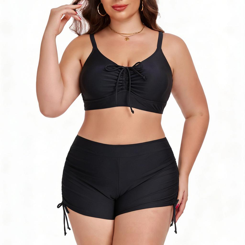 Women's Plus Size Split Swimsuit Bikini Swimsuit Sport Swimsuit