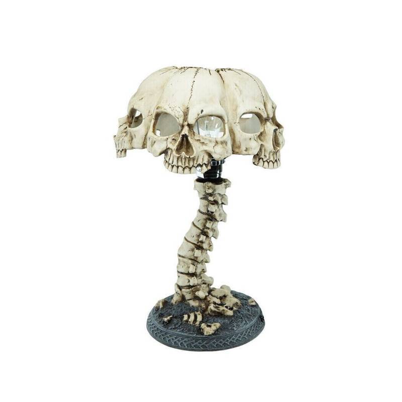 

Led Skull 3d Skeleton Lamps Horror Halloween Desk Light Haunted Decoration House