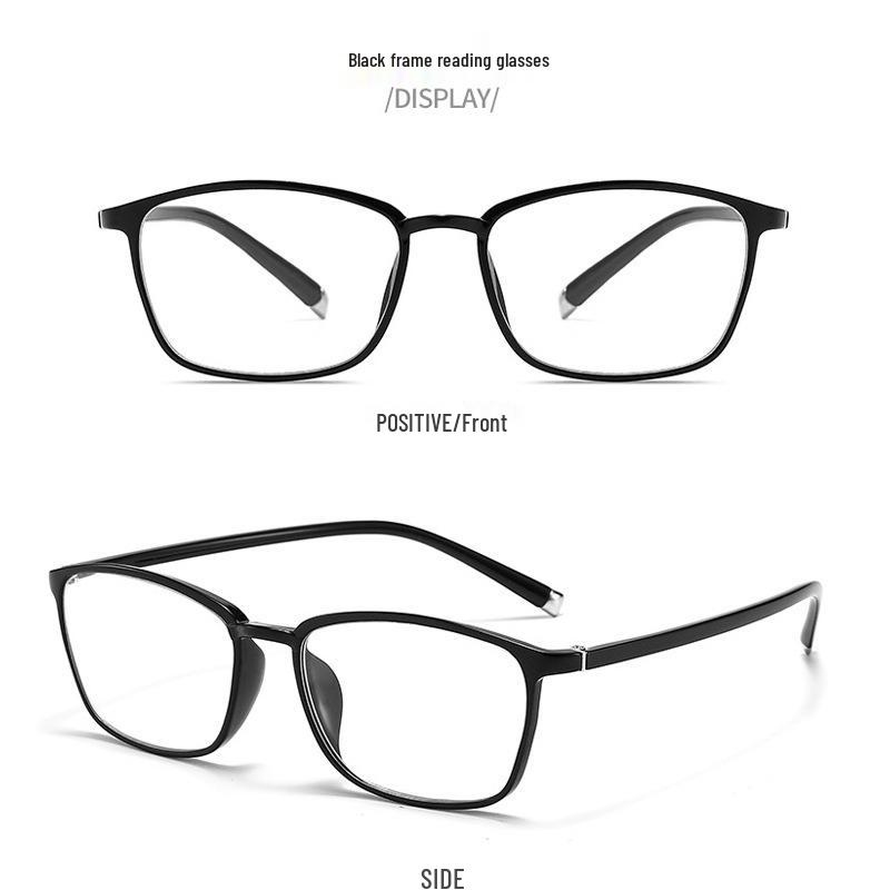 Unisex Full-Frame Progressive Photochromic Reading Glasses with Anti-Blue Light for Distance & Near Vision