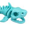3D-gedruckter gelenkiger Hai-Spielzeug bewegliches Skelett Hai Fidget Schreibtischdekoration