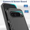 For Google Pixel 9 Pro XL Case PC+TPU 2-in-1 Shockproof Phone Cover