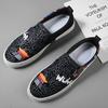 Summer Breathable Mens Casual Shoes Cloth Men Loafers Platform Walking Sneakers Running Shoes Comfort Slip-on Lazy Driving Shoes