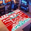 1pc Liverpool FC logo Entrance Mat, Non-Slip Mat Area Rug,Room Decor, Outdoor Decor, Kitchen Rug,Doormat - Machine Washable, Easy to Clean