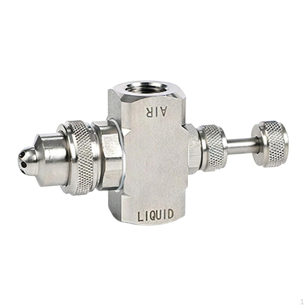 Adjustable Stainless Steel Nozzle for Fine Mist, Optimized Jet Humidification, Effective