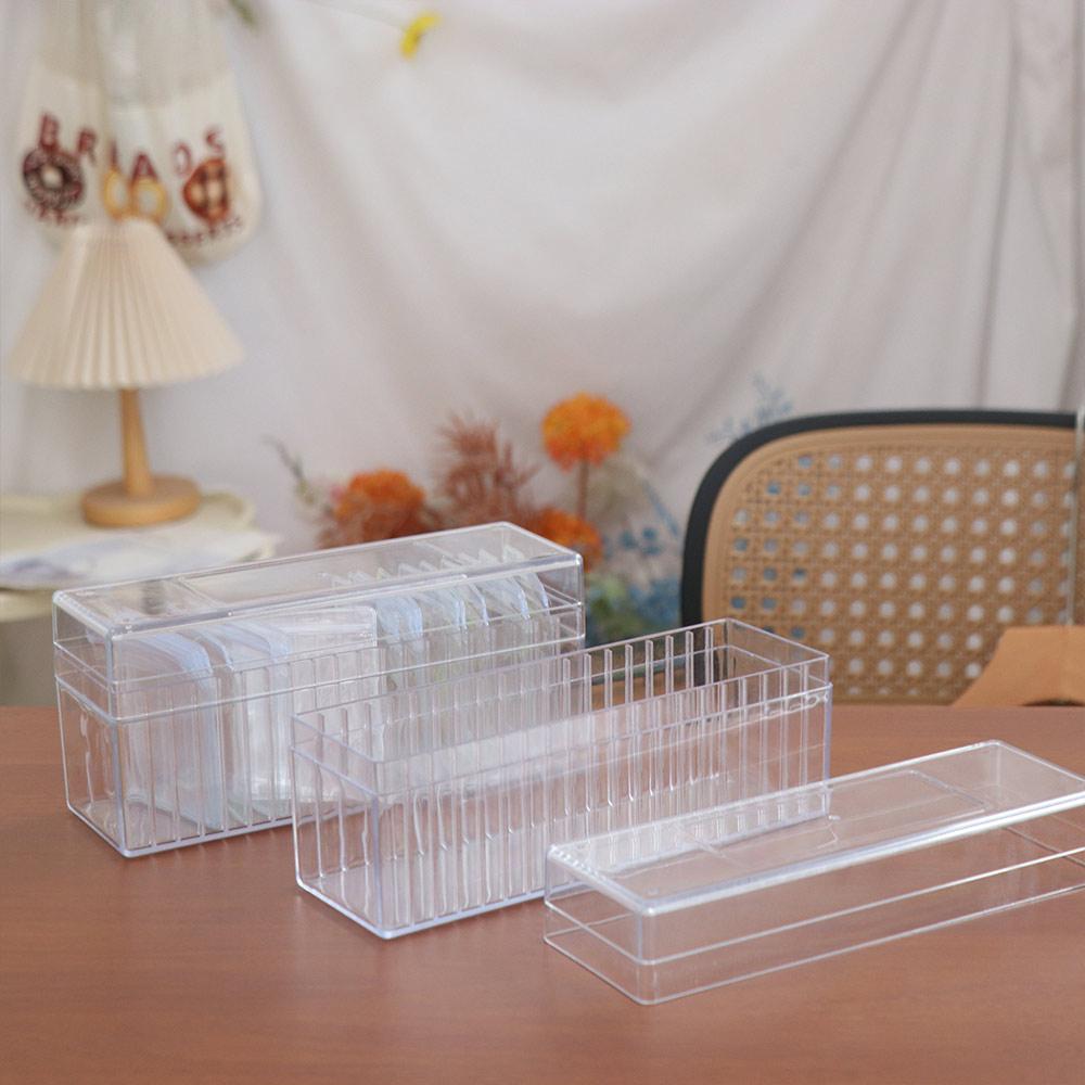 Transparent Acrylic Jewelry Box Keep Neat Jewelry Storage Case Clear Jewelry Organizer Earrings