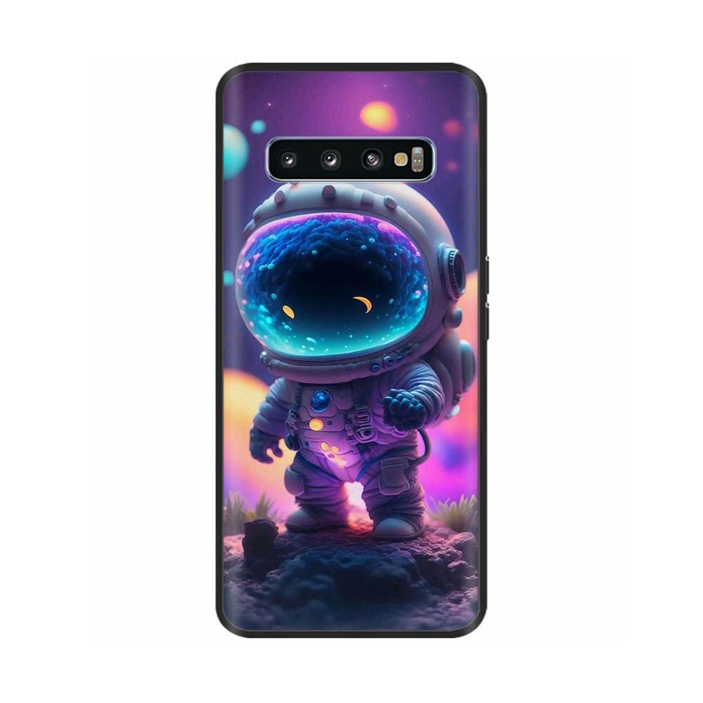 Shockproof Cover For Samsung Galaxy S10 Phone Case Animals Painted Shell For Samsung S10 Plus S10+ S 10 Soft Silicone Back Cover