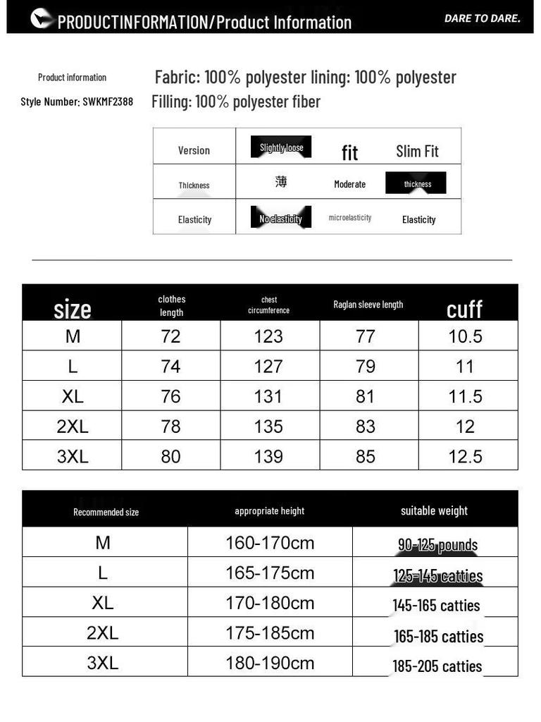 Romon Men's Graphene Padded Hooded Winter Jacket