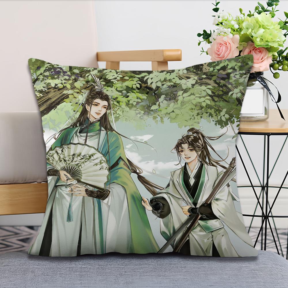 The Scum Villains Self-Saving System Bl Novel Cushion For Bedroom Car Coffee Shop Room And Living Room Sofa Decorative Pillow Co