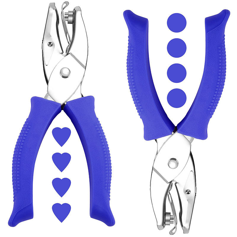 Cute Single Hole Puncher Scrapbooking Paper Punches Kawaii Star Heart Circle Hole Punch DIY Craft Shape Cutter Perforator 2025