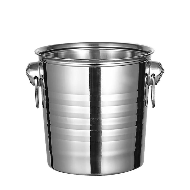 Stainless Steel Champagne & Beer Ice Bucket 5L (170x170x210mm)
