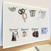 5/20pcs Strong Magnetic Hook Multi Purpose Suspension Removable Bracket Household Towel Kitchen Bar Storage Hooks Storage Tools