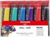 Talence Acrylic Paint Amsterdam Acrylic Color Metallic Color 6 Color Set 20ml 485367 AAC-6MT