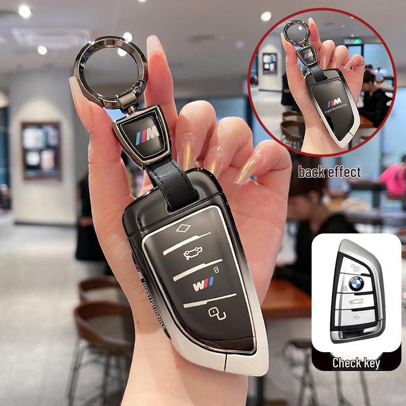 Full Wrap Key Case for BMW 3, 5, 6, 7 Series & iX3