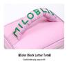 Korean Style Pastel Cotton-Filled Handbag Cosmetic & Travel Wash Bag