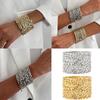 Contemporary Square CCB Bracelet Geometric Artisanal Design Sturdy Wear Resistant Jewelry For Modern Fashion Lovers