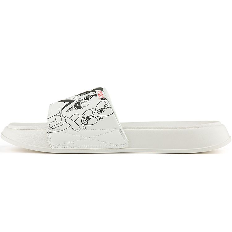 Kappa Lala Company Serie Giocatore Sandali a Ciabatta Comodi con Suola in Gomma Calzature Unisex Bianco K0BX5LT10D-012