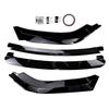Front Bumper Lip Diffuser For SEAT Cupra Leon VZ TSI Sportstourer VZ 2021-2025 Spoiler Splitter Deflector Body Guard Decorate