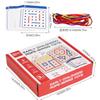 Non-Toxic Wooden Montessori Teaching Aid Geometry Rope Threading Games Children'S Early Education Thinking Training Board Educational Toys