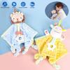 Soft Plush Plush Sleeping Dolls Soothe Appease Plush Stuffed Animal Security Blanket  Newborn Baby
