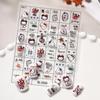 3D Embossed Cute Kitty Nail Stickers - DIY Art for Work SL Style