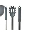 12PCS Kitchen Cooking Utensil Set Silicon Non Slip Kitchen Gadgets Essential Cookware Tools with Rotatable Holder for