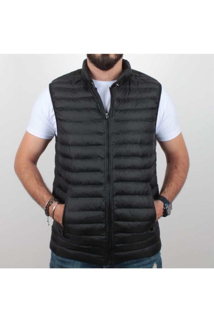Men's Plus Size Plus Size Vest Moday Special Production Oversized Padding Vest with Removable Hooded