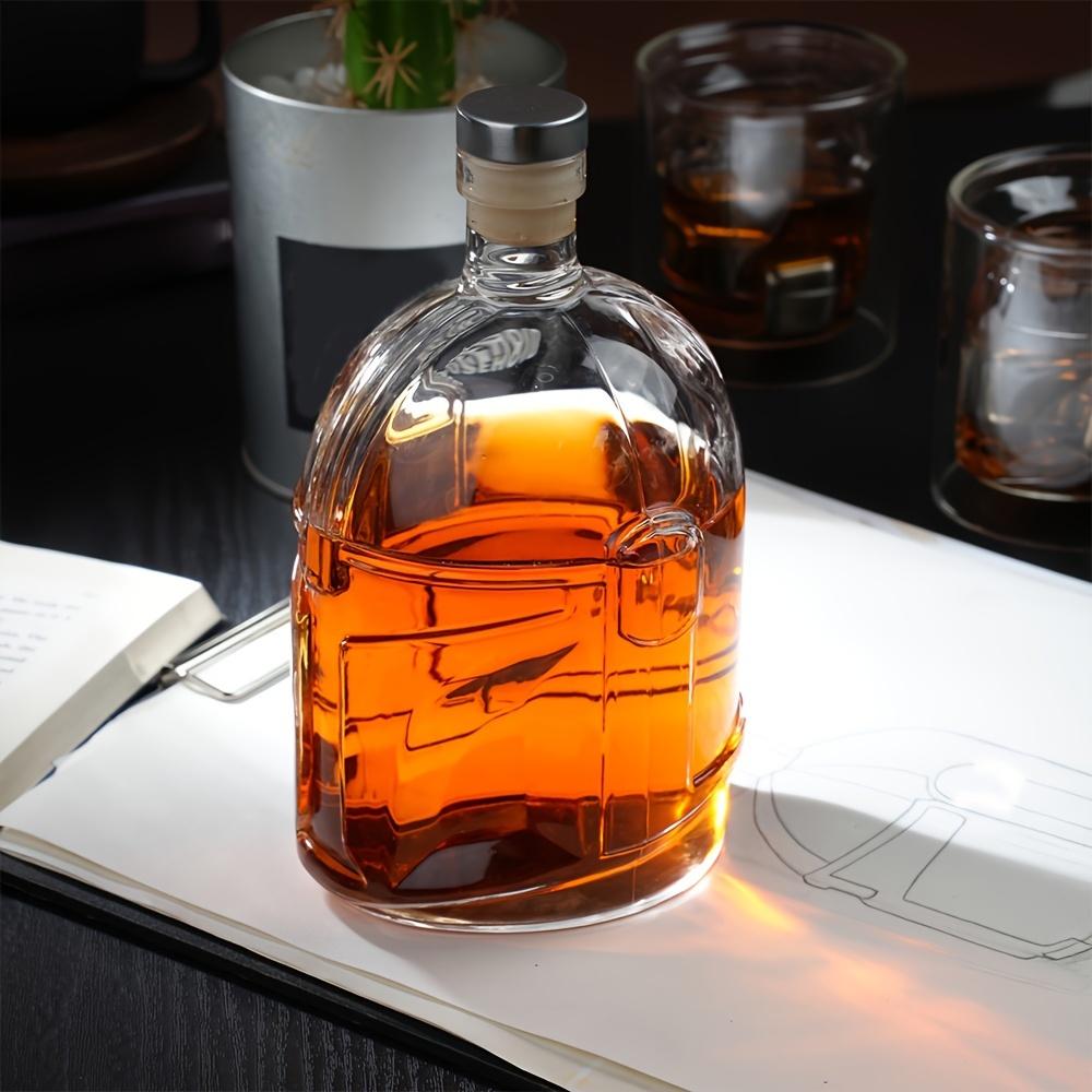 Galaxy Whiskey Decanter Bottle Wine Glass Bottle Creative Transparent Whiskey Glass Bottle Bar Sets for Party Wine Separator