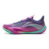 Li Ning Sonic 13v2 Basketballschuhe Herren Low-Top Klar Dämmerungsblau/Feuriges Lila ABAV075-2