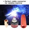 Welding Welding Cable Joint Quick Connector DKJ Series European Welding Cable Quick Connector Male Plug and Panel Socket Quick Fitting Adapter