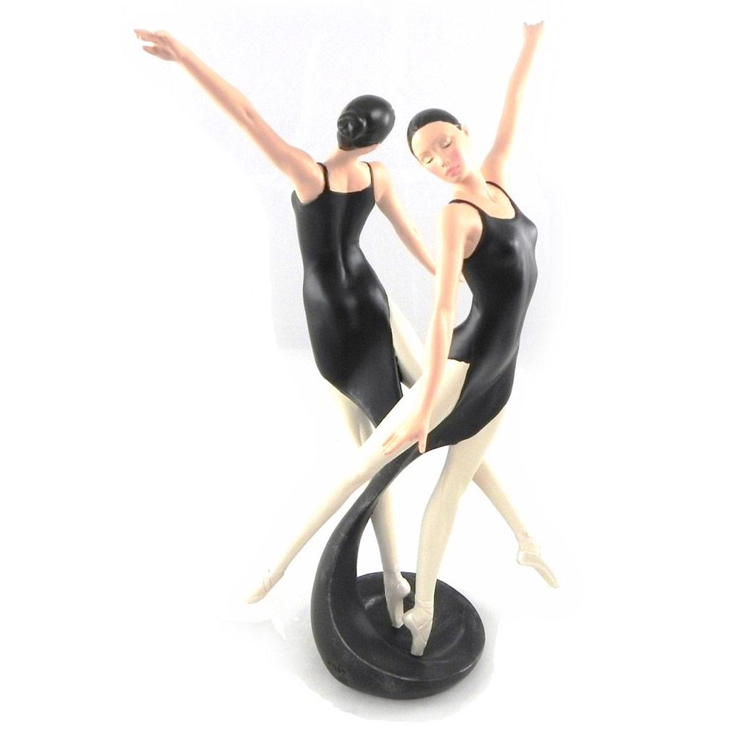 Les Trésors De Lily [I0452] - Sculpture 'Danse Classique' Double Ballet