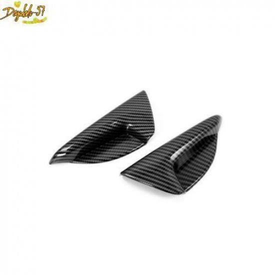 Carbon Fiber 2X Rear Seat Handle Cover Trim For Toyota Highlander - New